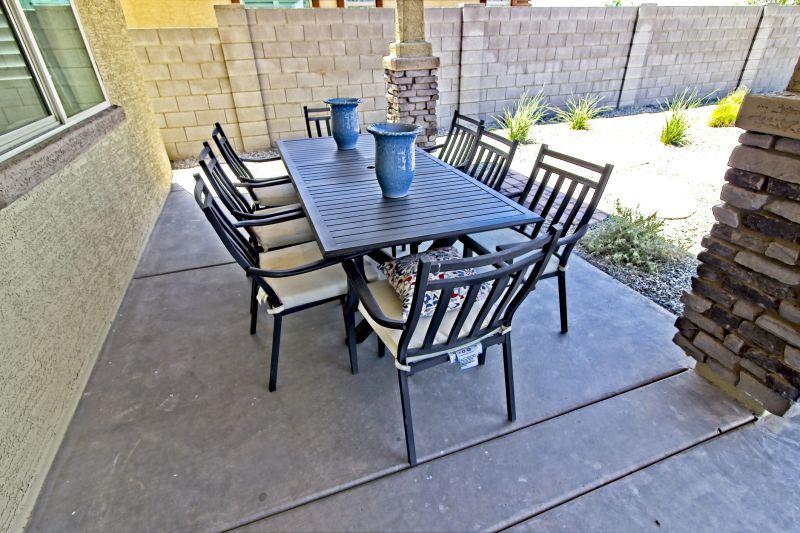 Cement Patio Installation