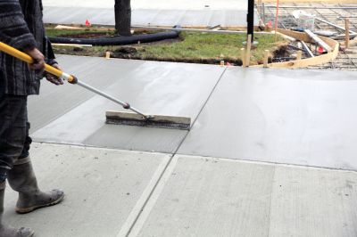 Concrete Pavement Installation