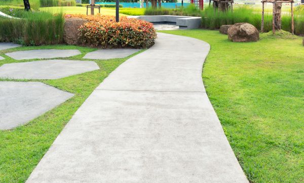 Sidewalk Addition in Arlington Heights