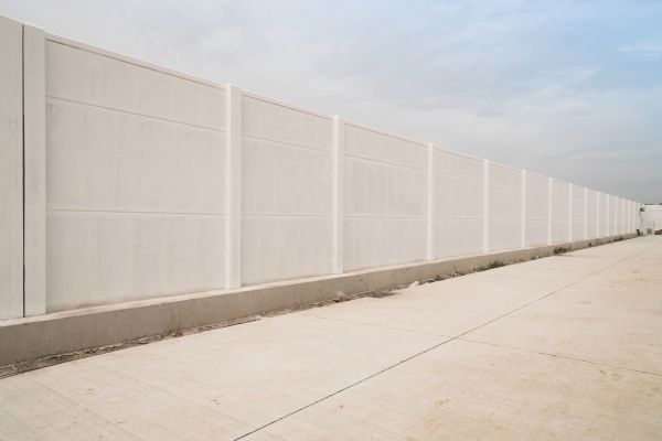 Concrete Fence Construction in Arlington Heights