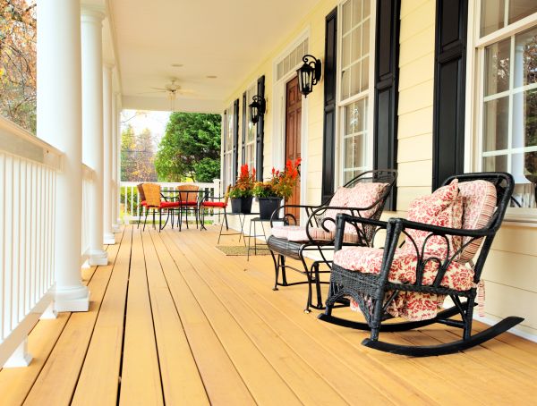 Front Porch Renovation in Arlington Heights