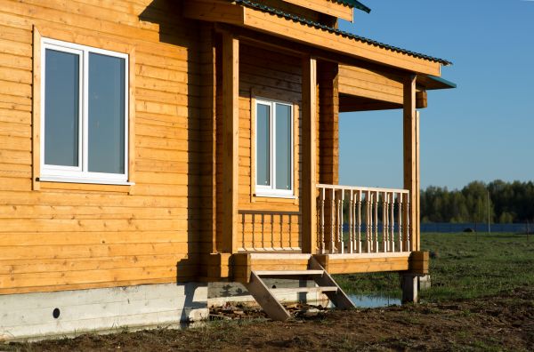 Cabin Footing Construction in Arlington Heights