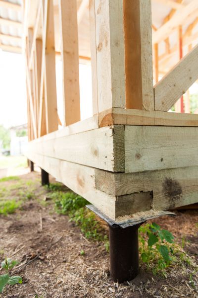 Barn Footing Construction in Arlington Heights