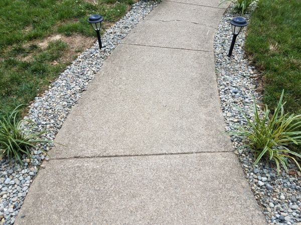 Cement Path Construction in Arlington Heights