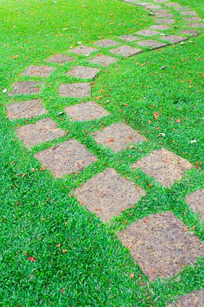 Backyard Pathway Construction in Arlington Heights